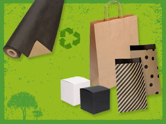 Duurzame kadoverpakkingen, van Bioplastic tot kraftinpakpapier. 100% Recyclebaar! 